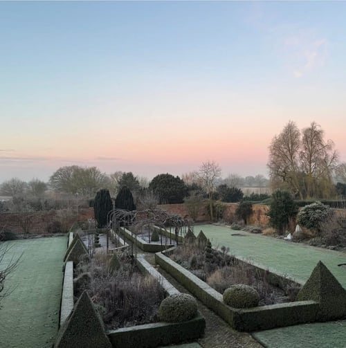 The Winter Walled Garden
